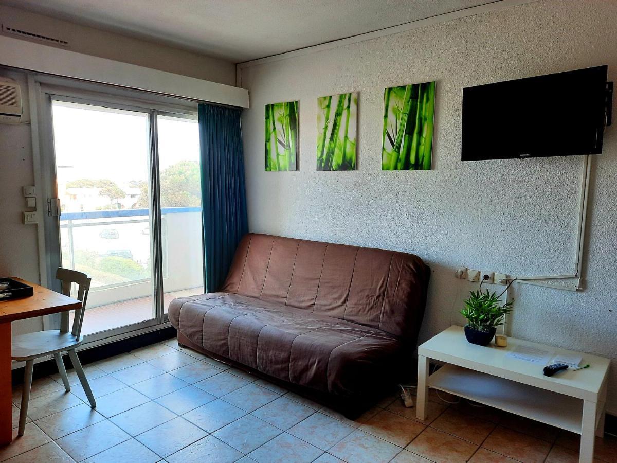 르발카레스 Studio Bambou - Piscine - Acces Direct A La Plage - Lydia Playa 아파트 외부 사진
